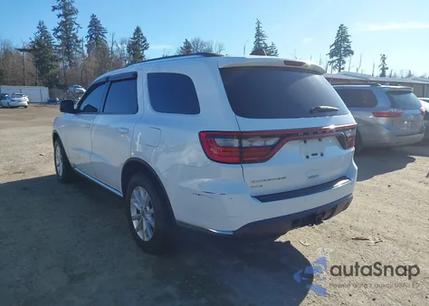 2014 Dodge Durango Sxt z USA, uszkodzony, nr VIN 1C4RDJAG8EC308536